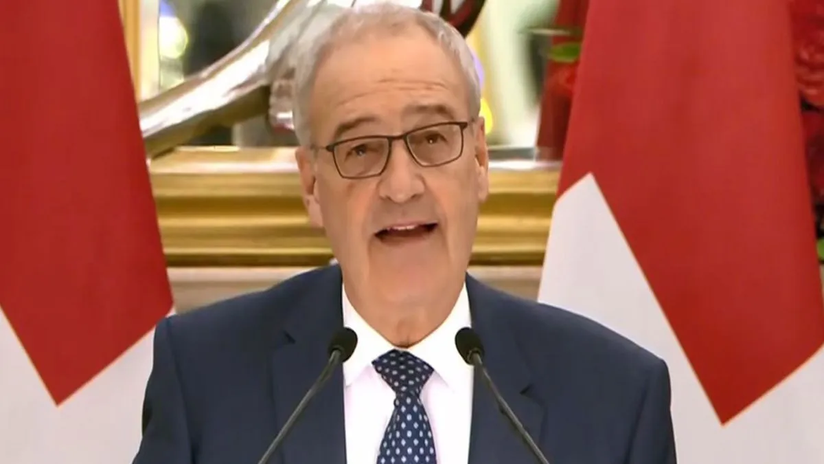 India becoming key actor in global governance, says Swiss President; backs stronger partnership amid global fragmentation