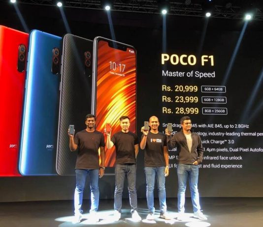Xiaomi debuts POCO sub-brand in India with F1 smartphone
