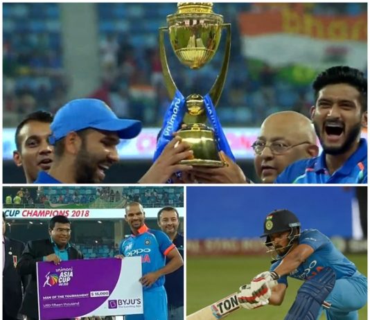 India win on last ball to lift Asia Cup for 7th time