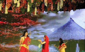 Shri Shraddha Ramlila Committee Trust in Faridabad was the highlight of this Navratra yet again