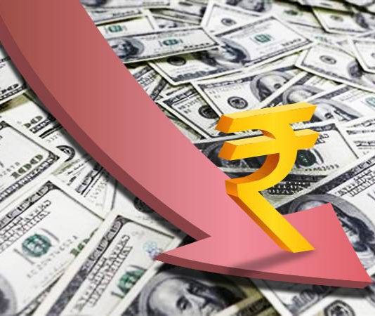 Rupee plunges to new low of 74.48 versus dollar