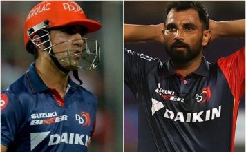Gambhir, Shami thrown out by Delhi