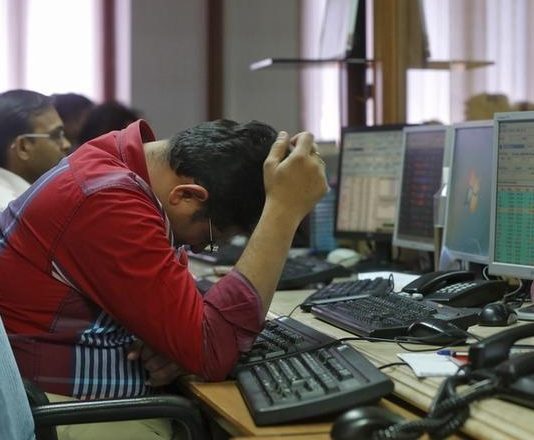 Sensex drops over 100 points on global selloff, profit-booking