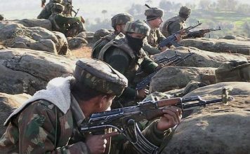 A soldier martyred in an encounter in J-K’s Shopian, 4 terrorists shot dead