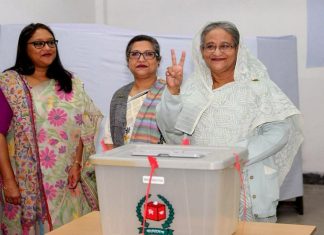 PM Hasina’s Awami League registers landslide victory in Bangladesh polls