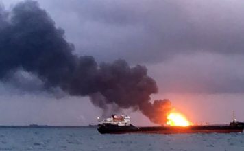Ships carrying Indian crew catch fire off Russia, 10 killed