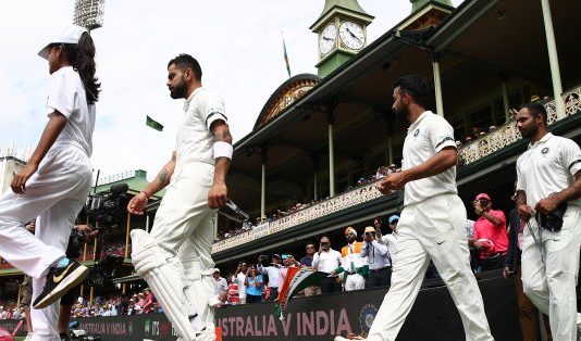 Why is team India wearing a black armbands today?