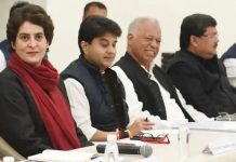 Priyanka given charge of 41 seats, Scindia 39 in UP