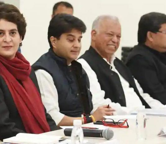 Priyanka given charge of 41 seats, Scindia 39 in UP