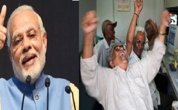Good News! Market celebrates Modi victory; sensex zooms 600 points