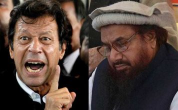 Scared Imran Khan launches crackdown against Hafiz Saeed before meeting Trump