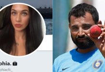 Woman yorks Shami with private message googly, pacer trolled