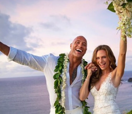 Dwayne Johnson marries longtime bae Lauren Hashian