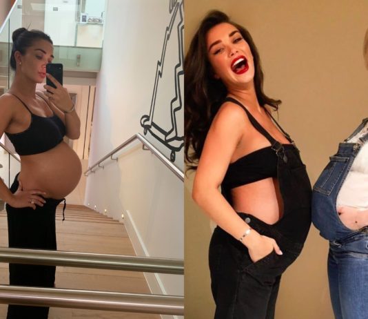 Pregnant Amy Jackson flaunts baby bump in maternity shoot