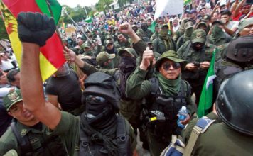 Protests in Bolivia after 5 demonstrators shot dead