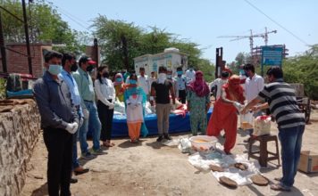 Aayom Welfare Society distributes “Food Relief Packages”
