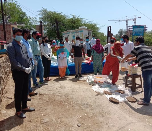 Aayom Welfare Society distributes “Food Relief Packages”