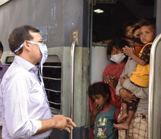 ADGP CID, Haryana, Anil Rao’s presence shone as ray of hope in suffering life of migrant workers.