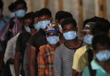 Separate queue for Covid patients at polling booths in Bihar polls