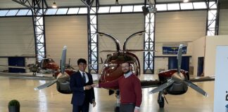 Mr. Pradeep Mohanty, Managing Director , Sledgehammer Oil Tools Pvt. Ltd. becomes the First Indian to own Diamond DA62 Aircraft