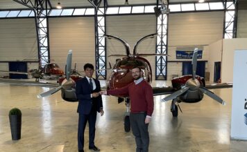 Mr. Pradeep Mohanty, Managing Director , Sledgehammer Oil Tools Pvt. Ltd. becomes the First Indian to own Diamond DA62 Aircraft