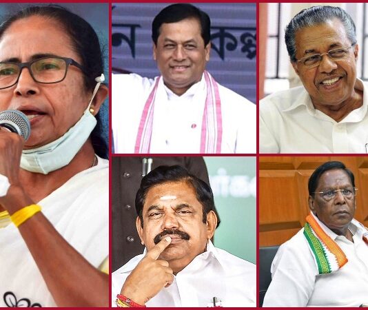 Exit polls predict tight contest in Bengal, victory for DMK-led alliance in Tamil Nadu, LDF in Kerala, NDA in Assam and Puducherry