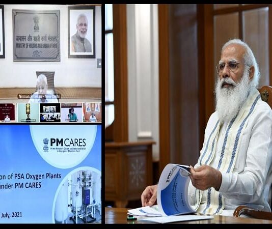 PM chairs high level meeting to review ramping up of oxygen supply across the Country