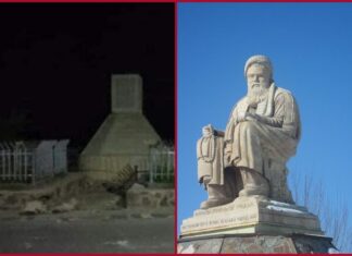 Taliban blows up slain Hazara leader Abdul Ali Mazari’s statue in Bamiyan