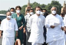 Congress delegation meets President Ram Nath Kovind over Lakhimpur Kheri incident