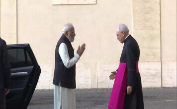PM Modi arrives in Vatican City to meet Pope Francis ahead of G20 Summit