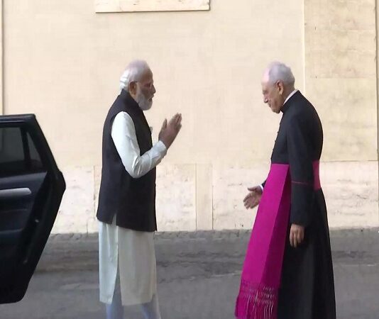 PM Modi arrives in Vatican City to meet Pope Francis ahead of G20 Summit