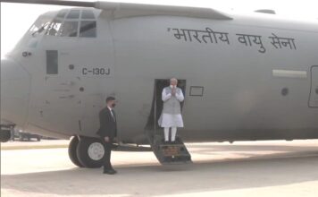 Purvanchal Expressway Inauguration UPDATES: PM Modi arrives in C-130J Super Hercules aircraft
