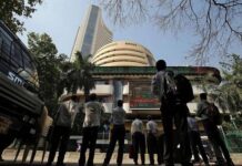 Equity indices open in green, Sensex up by 123 points
