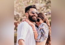 Mouni Roy stuns in golden lehenga on Sangeet night, green dress for pool brunch