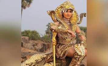 how India’s Navdeep Kaur stole the show with her ‘Kundalini Chakra’ outfit at Mrs World 2022 ?