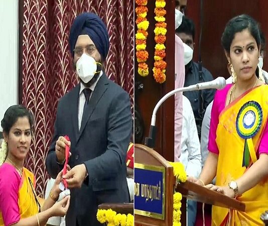 28-year-old R Priya sworn in as Chennai’s youngest Mayor