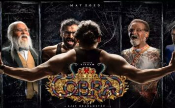 Chiyaan Vikram attends audio launch of ‘Cobra’, addresses rumours of heart attack