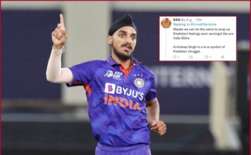 #Khalistani trends on twitter after Arshdeep Singh drops a sitter in India’s loss vs Pakistan in Asia Cup; Netizens react