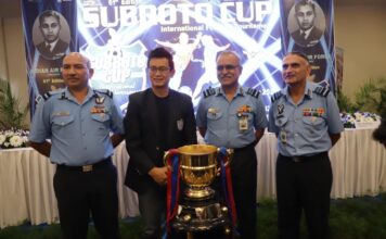 Subroto Cup 2022: Bhaichung Bhutia unveils kit, official ball, trophy