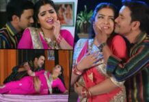Nirahua and Amrapali Dubey’s sassy dance moves on ‘Dhadak Jala Chhatiya’
