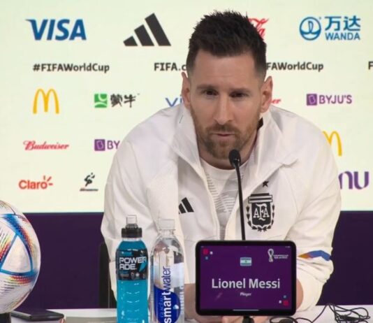 ‘Last opportunity to achieve my dream’: Lionel Messi addresses press before first game