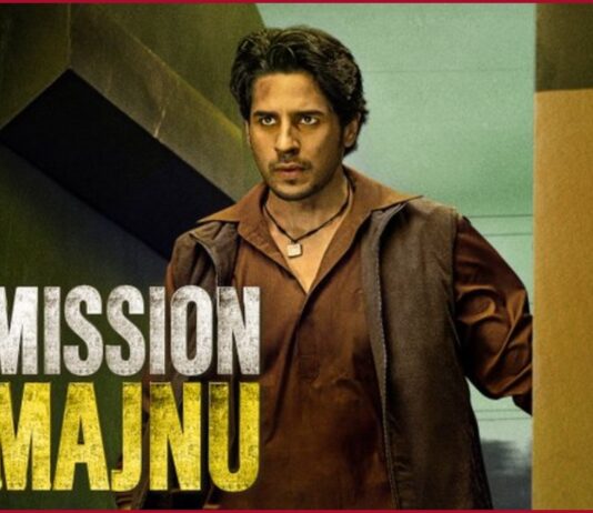 Sidharth Malhotra to entertain fans as spy; shares first look from ‘Mission Majnu’