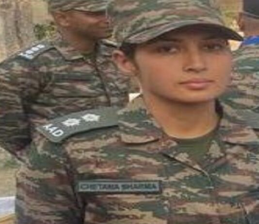Lt Chetana Sharma, who will steer Made in India Akash missile system at R-Day parade