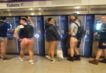 No Trousers Tube Ride 2023: London residents strip pants, travel in underwear