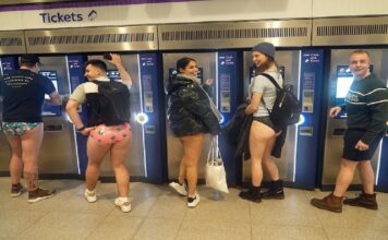 No Trousers Tube Ride 2023: London residents strip pants, travel in underwear