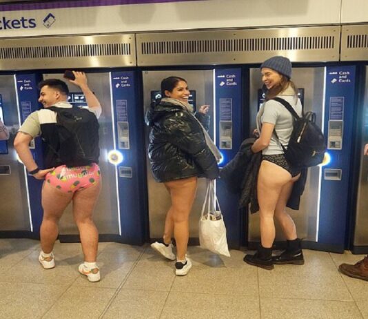 No Trousers Tube Ride 2023: London residents strip pants, travel in underwear