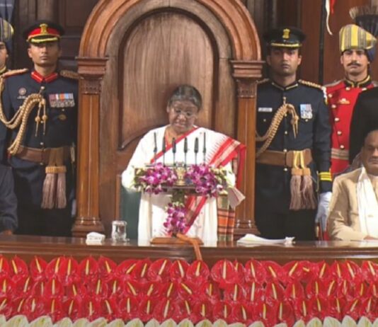 In maiden Parliament address, President Murmu talks about Article 370, Surgical strikes, Triple Talaq