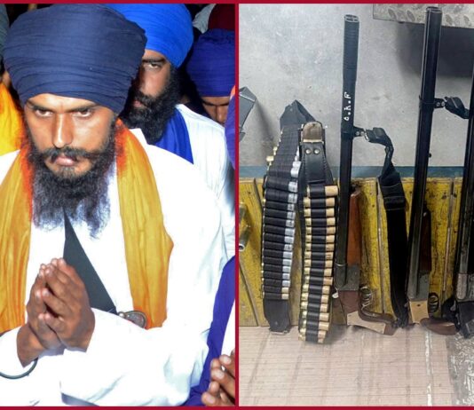 Amritpal Singh using drug de-addiction centres, gurdwara for stockpiling weapons and to recruit “Human Bombs Squads”: Report