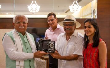 CM Manohar Lal Khattar comes forward to celebrate the World Photography Day at Museo Camera Centre on 19th August 2023