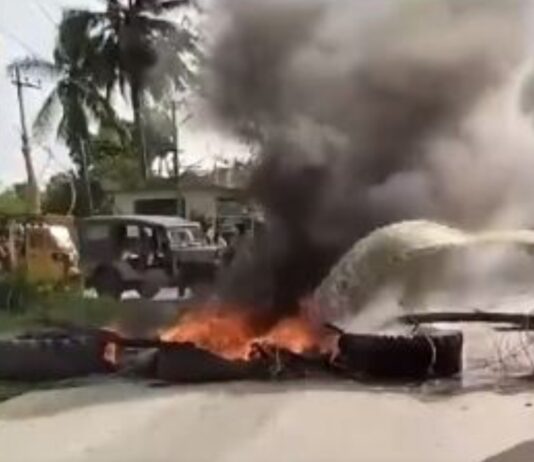 TDP leaders stage protests across Andhra after Chandrababu Naidu’s arrest